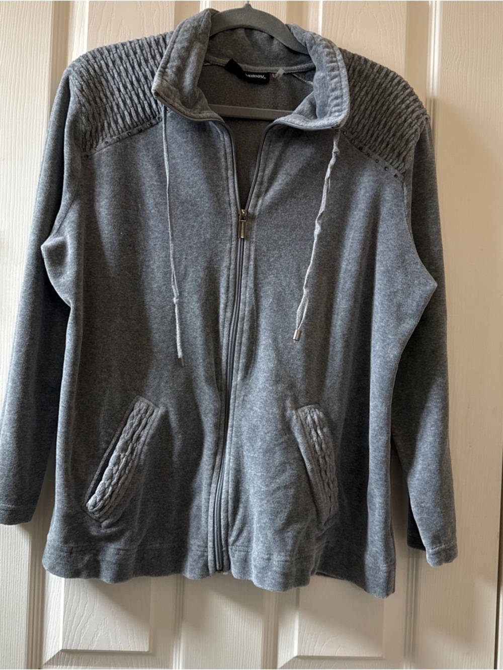 Activology | Heather Gray |  Zip Front Hoodie | Women’s XLP